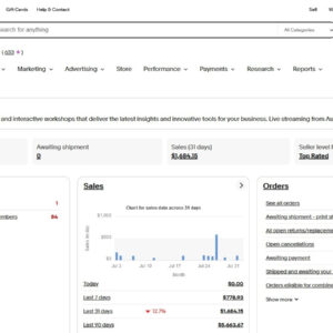 Premium Aged US Ebay Seller Account with Managed Payments High Limit